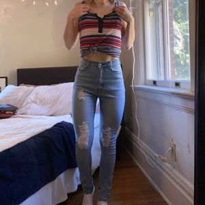 Fashionnova jeans high waist